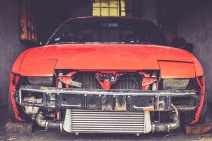 Damage car Engine - Mega car removals